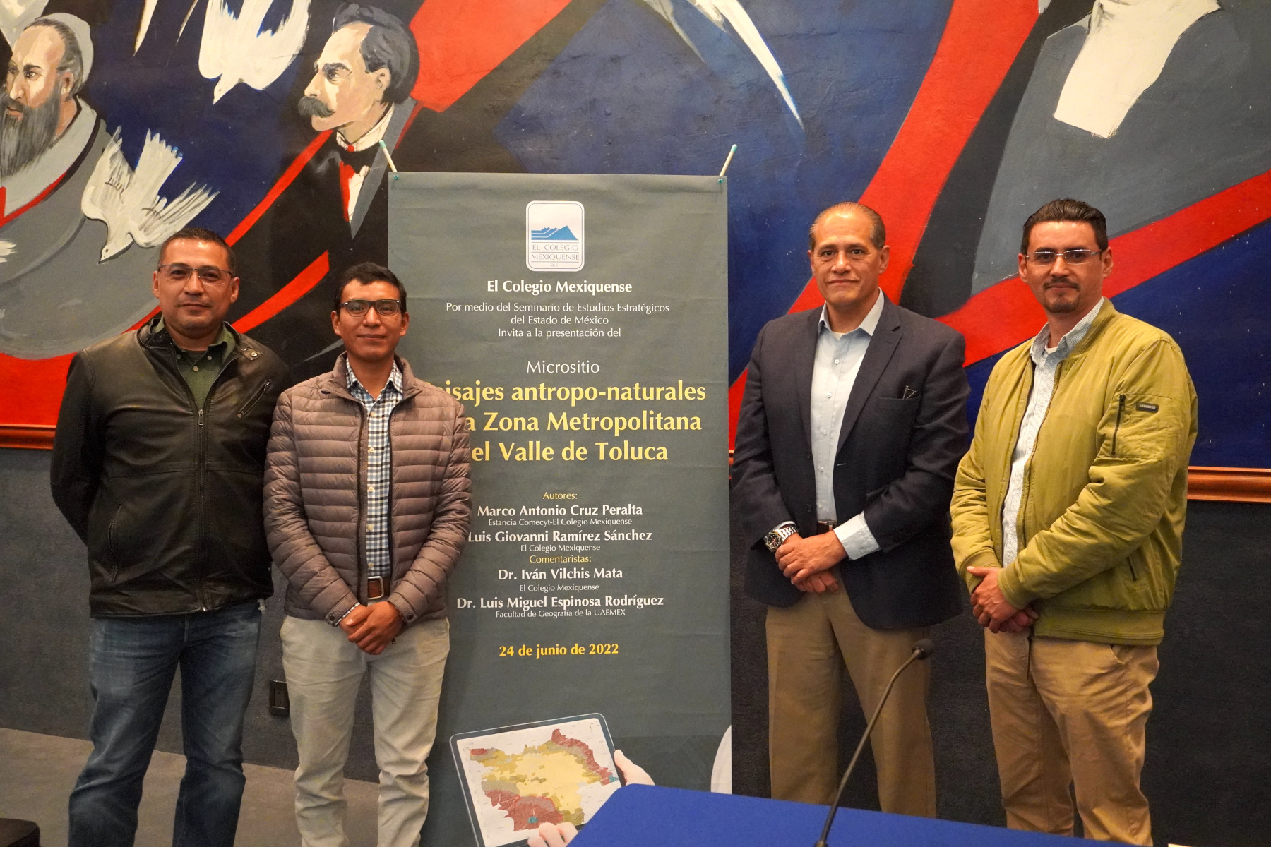 El Colegio Mexiquense abrió a la consulta micrositio sobre el efecto humano en el paisaje de la ZMVT