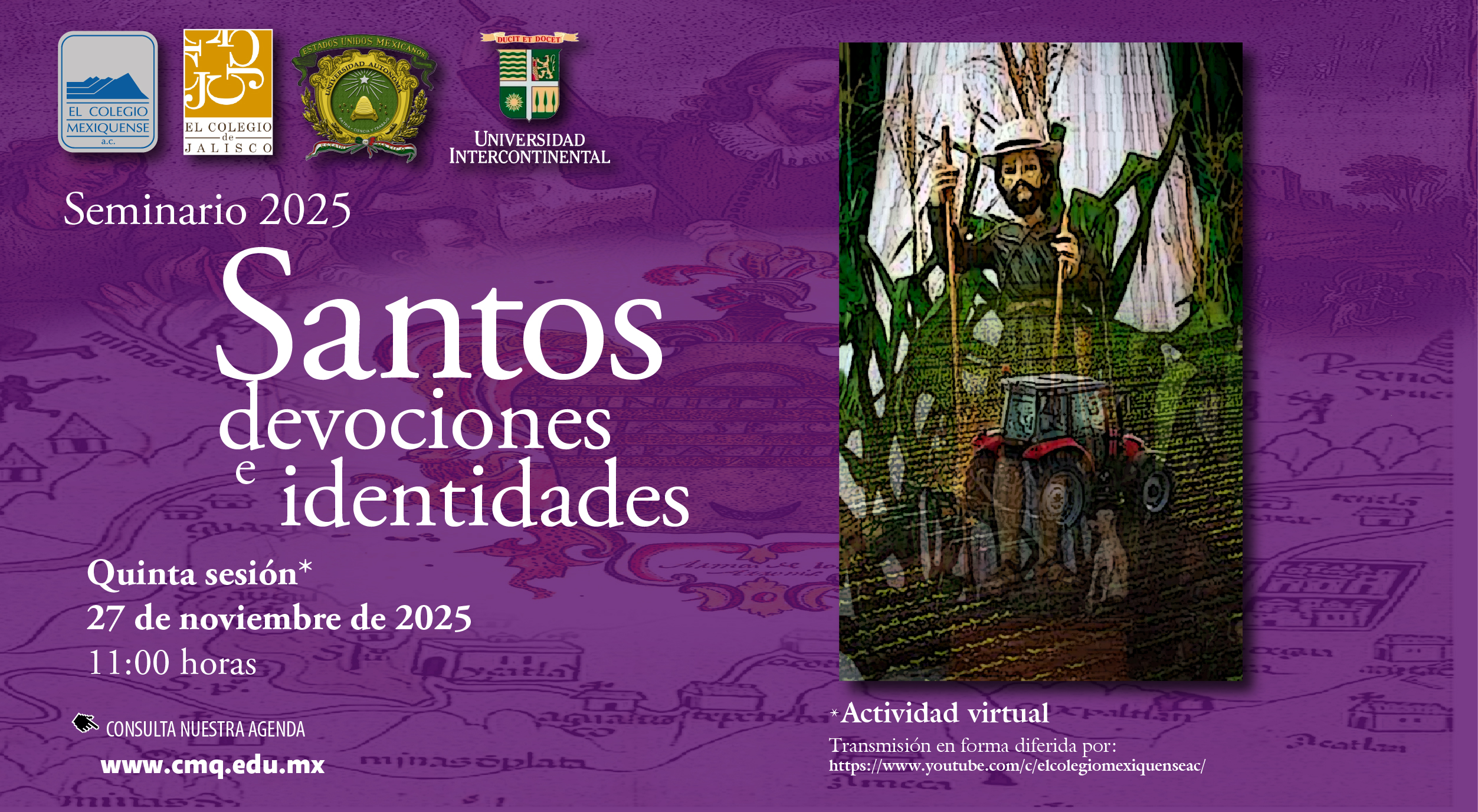 Seminario 2025. Santos, devociones e identidades. Sexta sesión