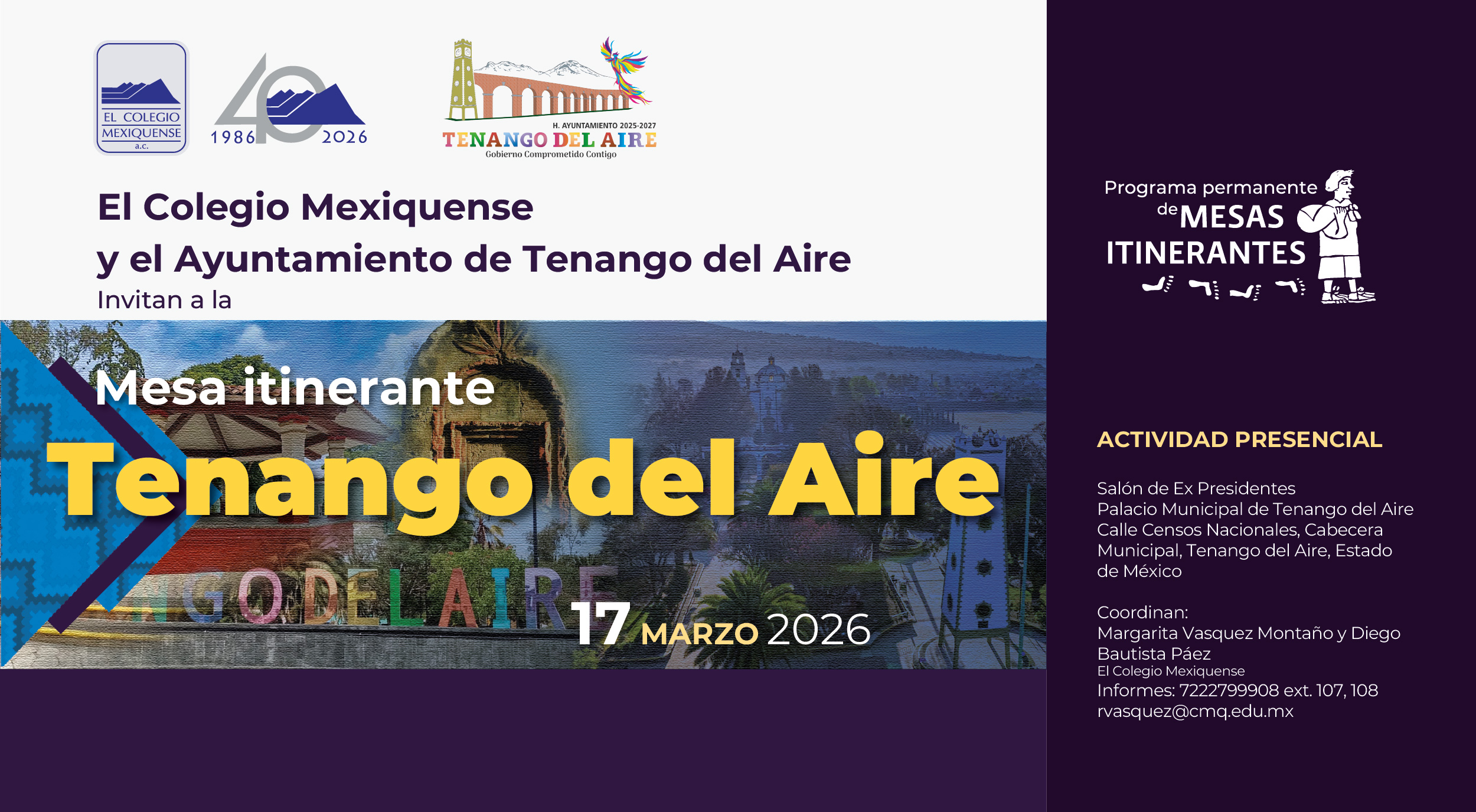 Mesa itinerante de Tenango del Aire
