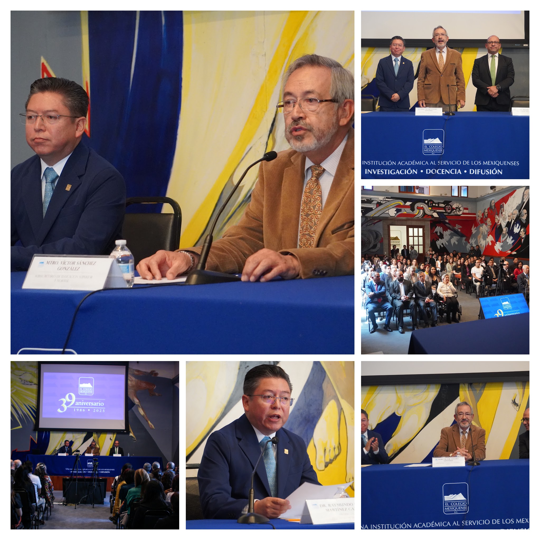 El Colegio Mexiquense cumple 39 años y reitera su compromiso de investigar y dar educación de calidad para la movilidad social